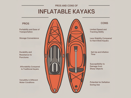 Pros & Cons Of Inflatable Kayaks charts