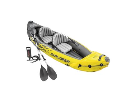 Intex 68307EP Explorer K2 Inflatable Kayak Set- Best Tandem Kayaks