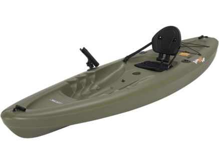 Lifetime Triton 100 Angler Olive Green Kayak